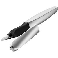 Pelikan Twist Patronenfüller silber M (mittel) von Pelikan