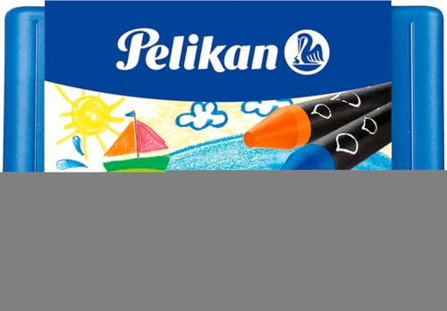 Pelikan Wachsmalstift 666/8, rund, Wachskreide, 8 Farben; Packungsinhalt: 8 Stück Pelikan Wachsmalstift 666/8, rund, Wachskreide, 8 Farben; Packungsinhalt: 8 Stück von Pelikan
