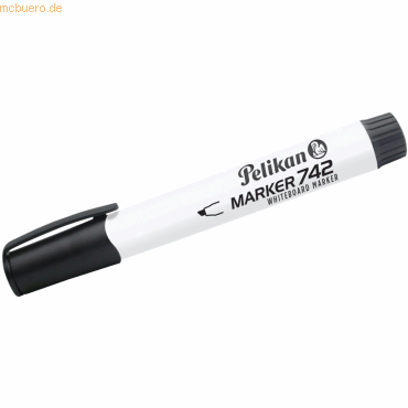 10 x Pelikan Whiteboardmarker 742 1-5mm schwarz 10 x Pelikan Whiteboardmarker 742 1-5mm schwarz von Pelikan