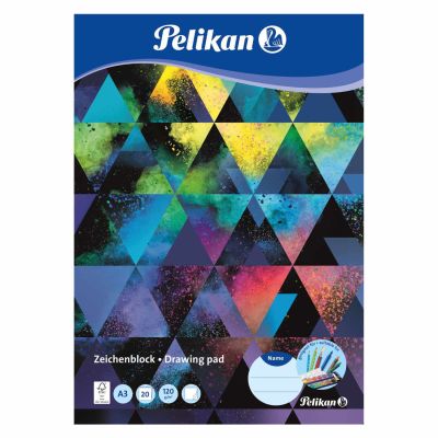 Zeichenblock 120g/m² 20 Blatt Zeichenblock 120g/m² 20 Blatt von Pelikan