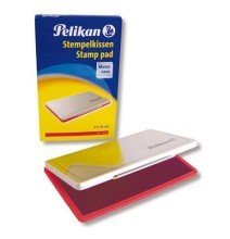 Stempelkissen 1 rot Metallic-Gehäuse 9x16 cm Stempelkissen 1 rot Metallic-Gehäuse 9x16 cm von Pelikan