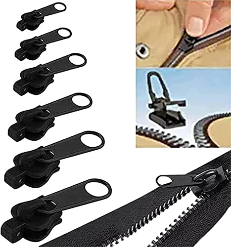 Fix Zip Puller, Zip Slider Repair Instant Kit, Fix Zipper Removable Rescue Replacement Pack, Instant Zipper for Coats,Jacks,Bags and Backpacks (Opp-24 Pcs) von Pelinuar