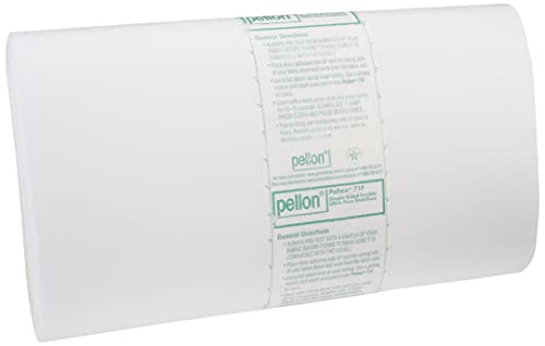 Pellon 20 x 10 yd Peltex einseitig aufbügelbar Schnittstelle, weiß Pellon 20 x 10 yd Peltex einseitig aufbügelbar Schnittstelle, weiß von Pellon
