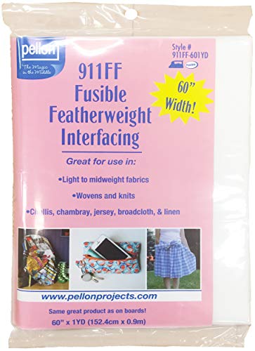 Pellon Fusible Featherweight Interfacing-White 60"X1yd Pellon Fusible Featherweight Interfacing-White 60"X1yd von Pellon