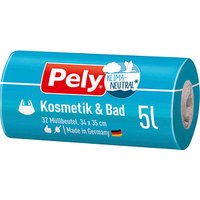 Pely Kosmetikbeutel 5,0 l weiß, 32 St. von Pely