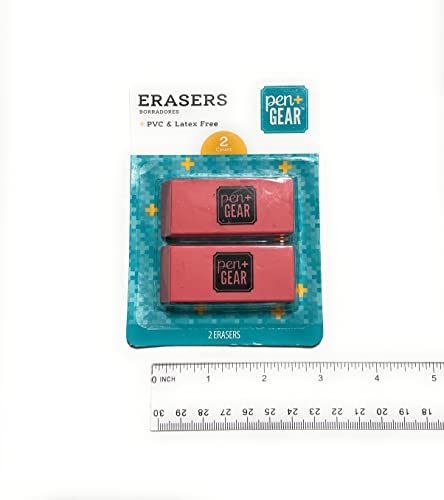 Pen+Gear Radiergummi, 2 Stück Pen+Gear Radiergummi, 2 Stück von Pen+Gear