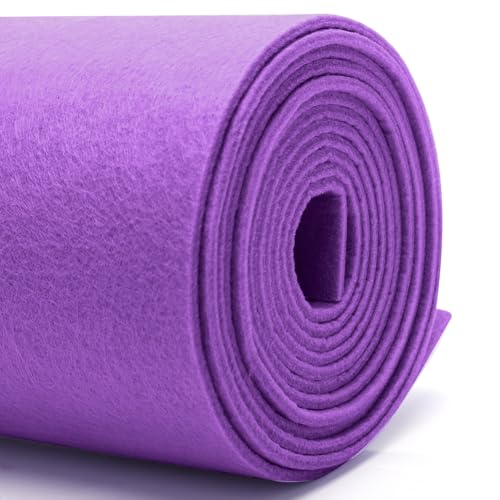 DIY Filz stoff 30cm x 250cm - 3mm Stärke Bastelfilz in Einzelfarben – Filzstoff meterware Für filzmatte,taschenfilz,filzmatte,Polster, Autoteppiche,Untersetzer-nadelfilz 3mm stark-hellviolett filz DIY Filz stoff 30cm x 250cm - 3mm Stärke Bastelfilz in Einzelfarben – Filzstoff meterware Für filzmatte,taschenfilz,filzmatte,Polster, Autoteppiche,Untersetzer-nadelfilz 3mm stark-hellviolett filz von Penbinmall
