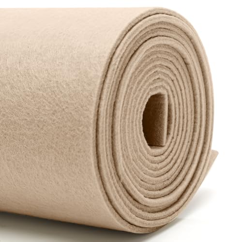 DIY Filz stoff 40cm x 250cm - 3mm Stärke Bastelfilz in Einzelfarben – Filzstoff meterware Für Autoteppiche, Weihnachtsmärkte & Riesenprojekte,filzmatte-warmes Gelb DIY Filz stoff 40cm x 250cm - 3mm Stärke Bastelfilz in Einzelfarben – Filzstoff meterware Für Autoteppiche, Weihnachtsmärkte & Riesenprojekte,filzmatte-warmes Gelb von Penbinmall
