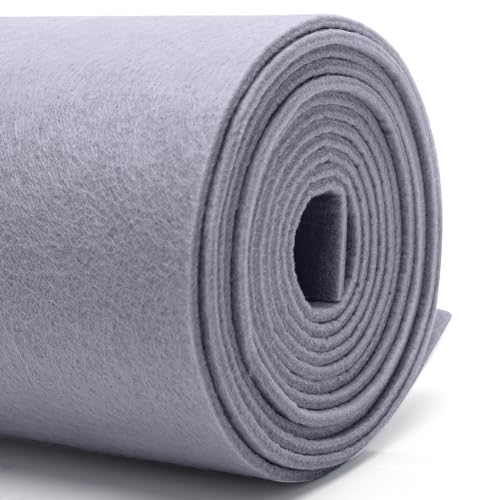 DIY Filz stoff 40cm x 250cm - 3mm Stärke Bastelfilz in Einzelfarben – Filzstoff meterware Für Autoteppiche, Weihnachtsmärkte & Riesenprojekte,filzmatte-zementgrau DIY Filz stoff 40cm x 250cm - 3mm Stärke Bastelfilz in Einzelfarben – Filzstoff meterware Für Autoteppiche, Weihnachtsmärkte & Riesenprojekte,filzmatte-zementgrau von Penbinmall