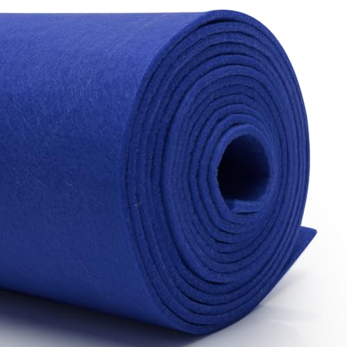 DIY Filz stoff 40cm x 250cm - 3mm Stärke Bastelfilz in Einzelfarben – Filzstoff meterware Für filzmatte,taschenfilz,filzmatte,Polster, Autoteppiche,Untersetzer-nadelfilz 3mm stark-saphirblau filz DIY Filz stoff 40cm x 250cm - 3mm Stärke Bastelfilz in Einzelfarben – Filzstoff meterware Für filzmatte,taschenfilz,filzmatte,Polster, Autoteppiche,Untersetzer-nadelfilz 3mm stark-saphirblau filz von Penbinmall