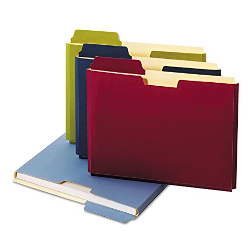 Globe-Weis/Pendaflex Dokumententaschen, 150 Blatt Kapazität, Briefgröße, Doppelverschluss, 1/3 Reiter, verschiedene Farben, 10 Stück (FP153L10 ASST) von Pendaflex