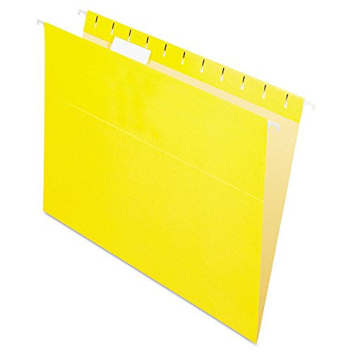 Pendaflex 81606EE Recycling Hängemappen Briefformat gelb 1/5 Zuschnitt 25/BX (81606) von Pendaflex