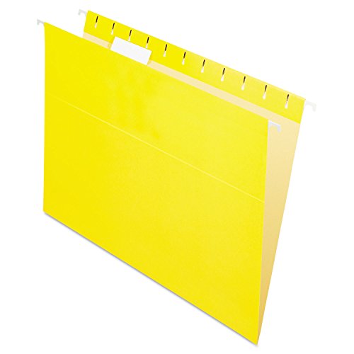 Pendaflex 81606EE Recycling Hängemappen Briefformat gelb 1/5 Zuschnitt 25/BX (81606) von Pendaflex