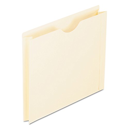 Pendaflex Aktenhüllen Briefgröße Manila 5,1 cm Erweiterung verstärkte gerade Schnittlaschen mit Daumenschnitt 50 Stück pro Box (22200EE), beige von Pendaflex