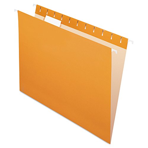 Pendaflex Hängemappen aus Recycling, Briefgröße, orange, 1/5 Schnitt, 25/BX (81607) von Pendaflex
