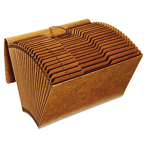 Accordion Files with Flap, 21 Pockets, 1/3 Tab, Letha Tone, Legal, Brown Accordion Files with Flap, 21 Pockets, 1/3 Tab, Letha Tone, Legal, Brown von Pendaflex