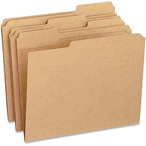 Pendaflex RK15213 Aktenordner, 2-lagig, dunkles Kraftpapier, 1/3 Schnitt oben, Brief oben, Braun, 100 Stück Pendaflex RK15213 Aktenordner, 2-lagig, dunkles Kraftpapier, 1/3 Schnitt oben, Brief oben, Braun, 100 Stück von Pendaflex