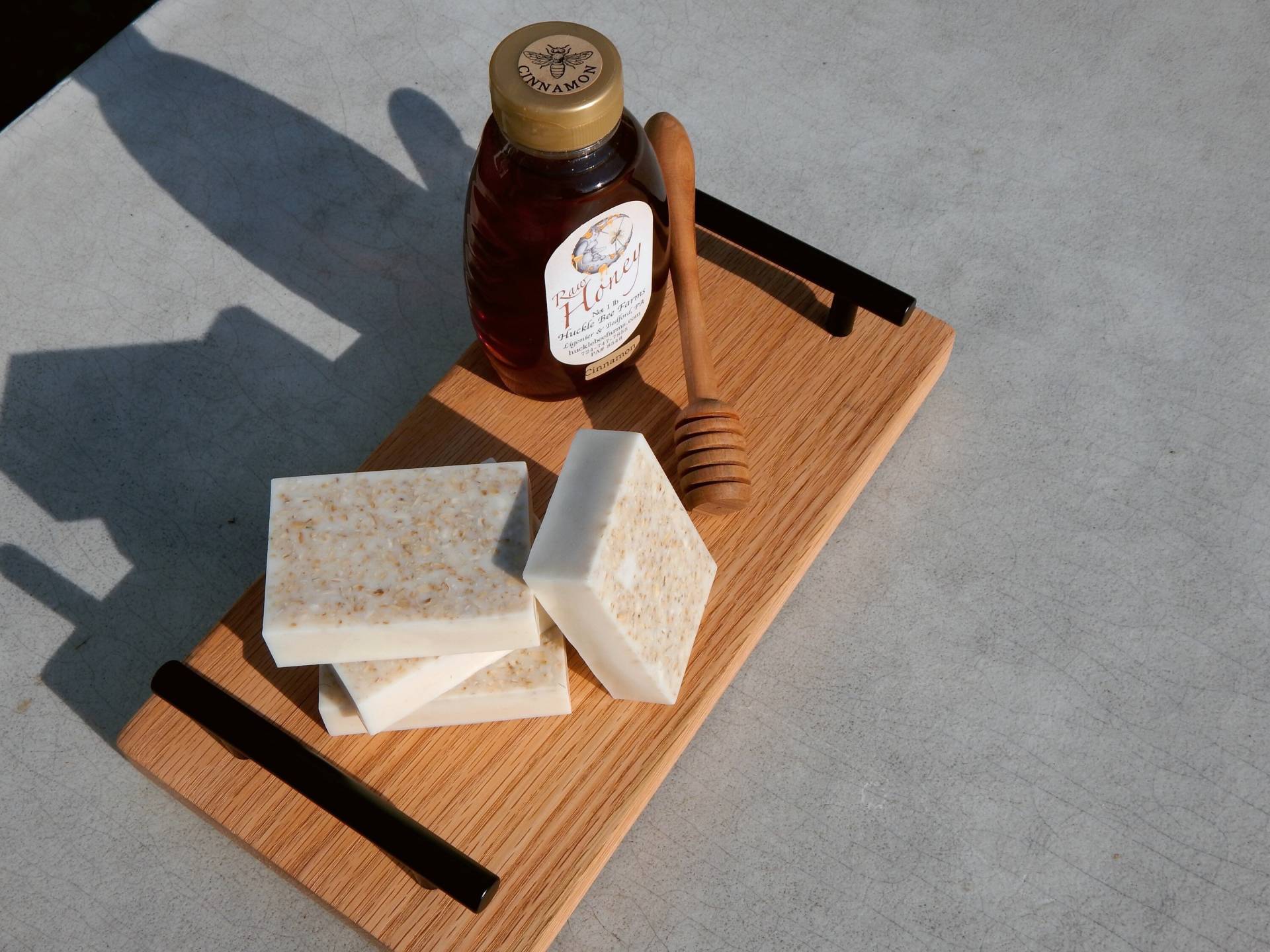 Honig - Und Haferflocken-Ziegenmilchseife, Saubere Seife, Peeling-Seife, Vorteile Für Die Haut Honig - Und Haferflocken-Ziegenmilchseife, Saubere Seife, Peeling-Seife, Vorteile Für Die Haut von PenelopeGoatCompany