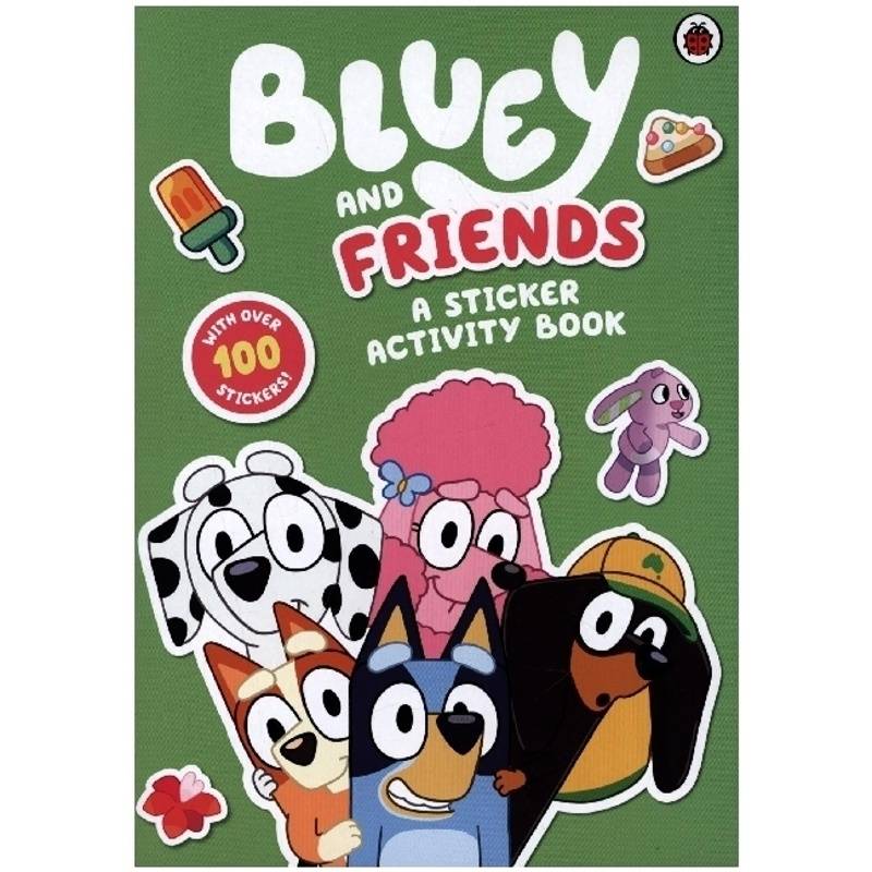 Bluey: Bluey And Friends: A Sticker Activity Book - Bluey, Kartoniert (TB) von Penguin Books UK