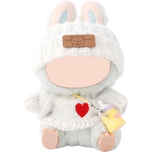 3st Kleidung für Puppen Set, Kawaii Puppen Outfits Süße Kleidung Stylischer Pullover Mütze und Milchflasche für 17cm Große Dolls Ausstellungszubehör Sammlergeschenk 3st Kleidung für Puppen Set, Kawaii Puppen Outfits Süße Kleidung Stylischer Pullover Mütze und Milchflasche für 17cm Große Dolls Ausstellungszubehör Sammlergeschenk von Penitue