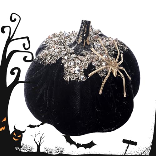Penlimly Künstliche Kürbisse – dekorativer Kürbis für Halloween, 3D-Samtfiguren, Dekoration, Requisite für Halloween, Urlaub, Büros, Zuhause, Haustür, Tisch, draußen Penlimly Künstliche Kürbisse – dekorativer Kürbis für Halloween, 3D-Samtfiguren, Dekoration, Requisite für Halloween, Urlaub, Büros, Zuhause, Haustür, Tisch, draußen von Penlimly