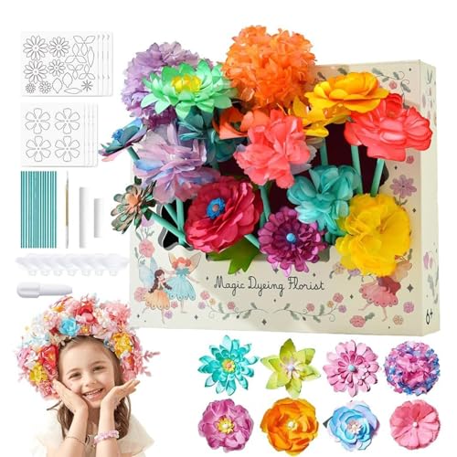 Penlimly Papierblumen-Bastelset - Blumen Basteln Für Kinder - 3D Blumenstrauß Blüten Kreatives Kunst Aktivitäten Set für und Mädchen Penlimly Papierblumen-Bastelset - Blumen Basteln Für Kinder - 3D Blumenstrauß Blüten Kreatives Kunst Aktivitäten Set für und Mädchen von Penlimly