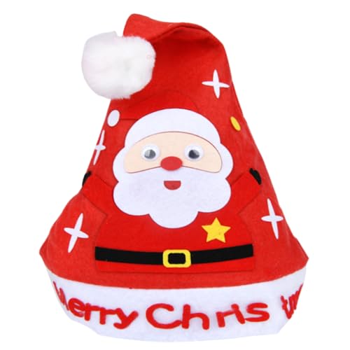 Penlimly Weihnachtshut Bastelset | Zeichentrick Weihnachtshut Bastelset für Kinder,Kinder Zubehör für Ferienhaus Vorschule Kindergarten Mädchen Aktivitäten Ostern Valentinstag Penlimly Weihnachtshut Bastelset | Zeichentrick Weihnachtshut Bastelset für Kinder,Kinder Zubehör für Ferienhaus Vorschule Kindergarten Mädchen Aktivitäten Ostern Valentinstag von Penlimly