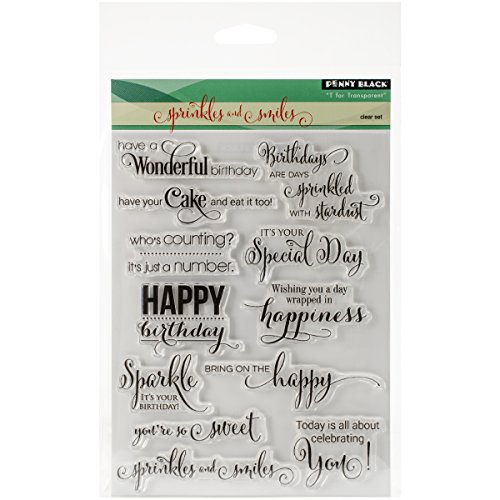 Penny Black 30-297 Sprinkles and Smiles Transparentes Stempelset Penny Black 30-297 Sprinkles and Smiles Transparentes Stempelset von Penny Black