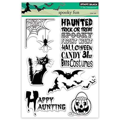 Penny Schwarz 30–371 klar Set Clear Stamp Set, 30–371, gruselige Fun Penny Schwarz 30–371 klar Set Clear Stamp Set, 30–371, gruselige Fun von Penny Black