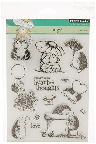 Penny Schwarz 5 X 19,1 cm Clear Stamps Sheet-hugs Penny Schwarz 5 X 19,1 cm Clear Stamps Sheet-hugs von Penny Black
