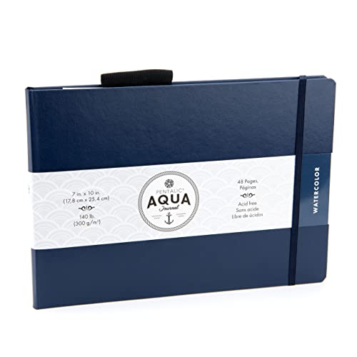 Pentalic Art Wasserfarben-Tagebuch, weiß, 7-inch x 10-inch, 48 Page Journal Pentalic Art Wasserfarben-Tagebuch, weiß, 7-inch x 10-inch, 48 Page Journal von Pentalic