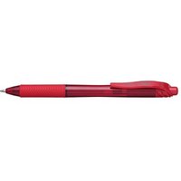 Pentel ENERGEL BL110 Gelschreiber rot/transparent 0,5 mm, Schreibfarbe: rot, 1 St. von Pentel