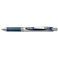 Pentel EnerGel BL77 Gelschreiber schwarz-blau/silber 0,35 mm, Schreibfarbe: blau, 1 St. von Pentel