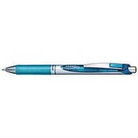 Pentel EnerGel BL77 Gelschreiber hellblau/silber 0,35 mm, Schreibfarbe: blau, 1 St. von Pentel