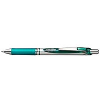 Pentel EnerGel BL77 Gelschreiber türkis/silber 0,35 mm, Schreibfarbe: grün, 1 St. Pentel EnerGel BL77 Gelschreiber türkis/silber 0,35 mm, Schreibfarbe: grün, 1 St. von Pentel