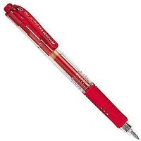 Pentel K157 Gelschreiber rot/transparent 0,35 mm, Schreibfarbe: rot, 1 St. von Pentel