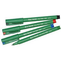 Pentel Ball R50 Tintenroller grün 0,4 mm, Schreibfarbe: farbsortiert, 12 St. von Pentel