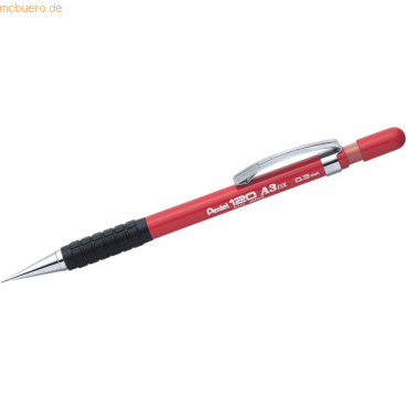 12 x Pentel Druckbleistift Sharp 120 A3 0,3mm rot 12 x Pentel Druckbleistift Sharp 120 A3 0,3mm rot von Pentel