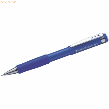 12 x Pentel Druckbleistift Twist-Erase 0,5mm blau von Pentel