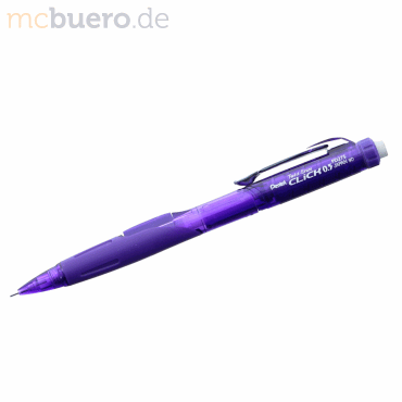 12 x Pentel Druckbleistift Twist-Erase Click 0,5 violett von Pentel