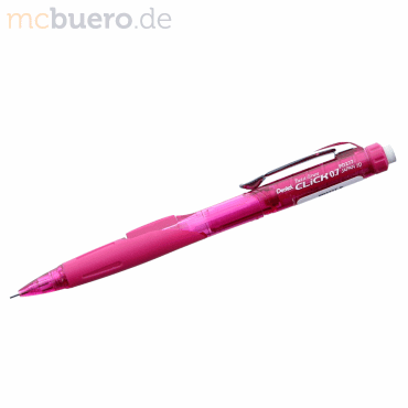 12 x Pentel Druckbleistift Twist-Erase Click 0,7 pink von Pentel