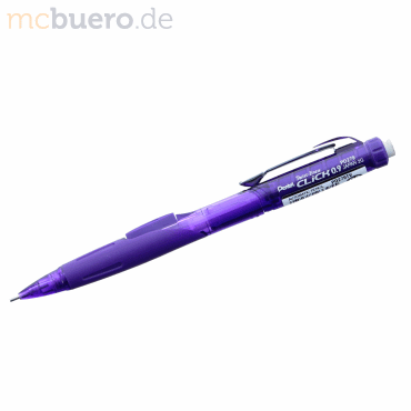 12 x Pentel Druckbleistift Twist-Erase Click 0,9 violett 12 x Pentel Druckbleistift Twist-Erase Click 0,9 violett von Pentel