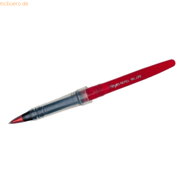 12 x Pentel Ersatzmine für Federhalter rot 12 x Pentel Ersatzmine für Federhalter rot von Pentel
