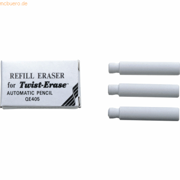 12 x Pentel Ersatzradierer für Twist Erase VE=3 Stück von Pentel