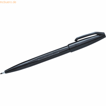 12 x Pentel Faserschreiber S520 schwarz von Pentel