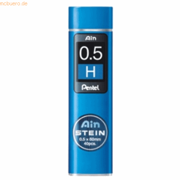 12 x Pentel Feinminen Hi-Polymer AIN Stein 0,5 H VE=40 Stück von Pentel