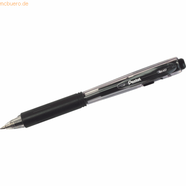 12 x Pentel Kugelschreiber 0.35mm schwarz von Pentel