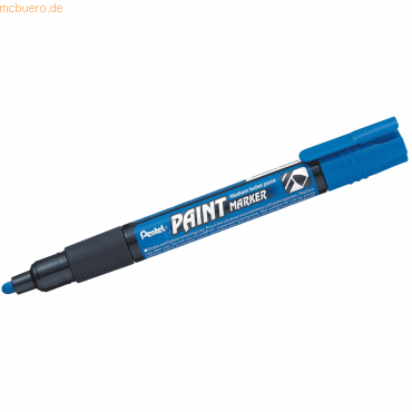 12 x Pentel Lackmarker 2,0mm Rundspitze blau von Pentel