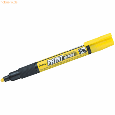 12 x Pentel Lackmarker 2,0mm Rundspitze gelb von Pentel