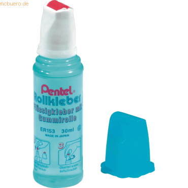 12 x Pentel Rollkleber Flasche 30ml von Pentel